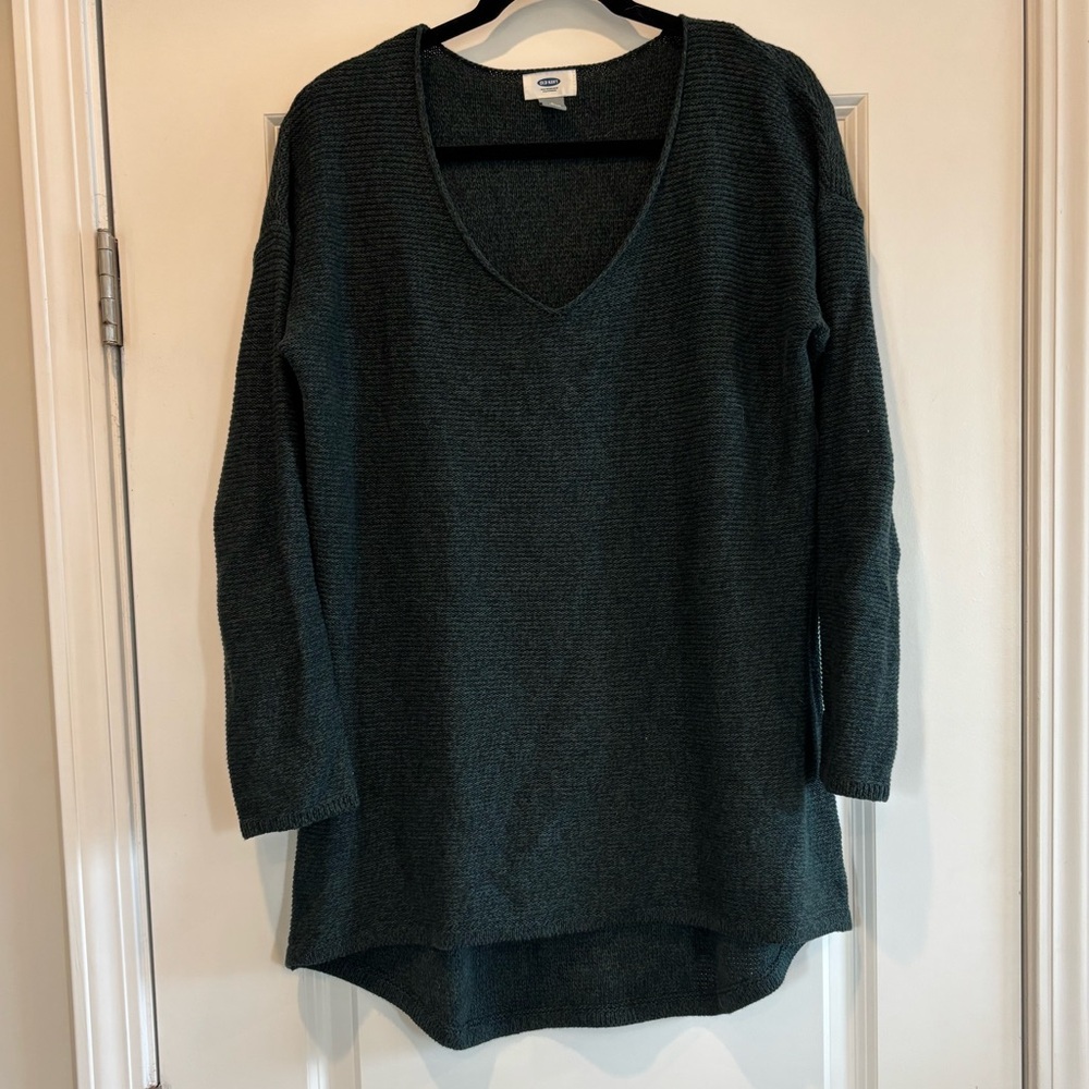 Old Navy Women's V-Neck Sweater - Deep Teal